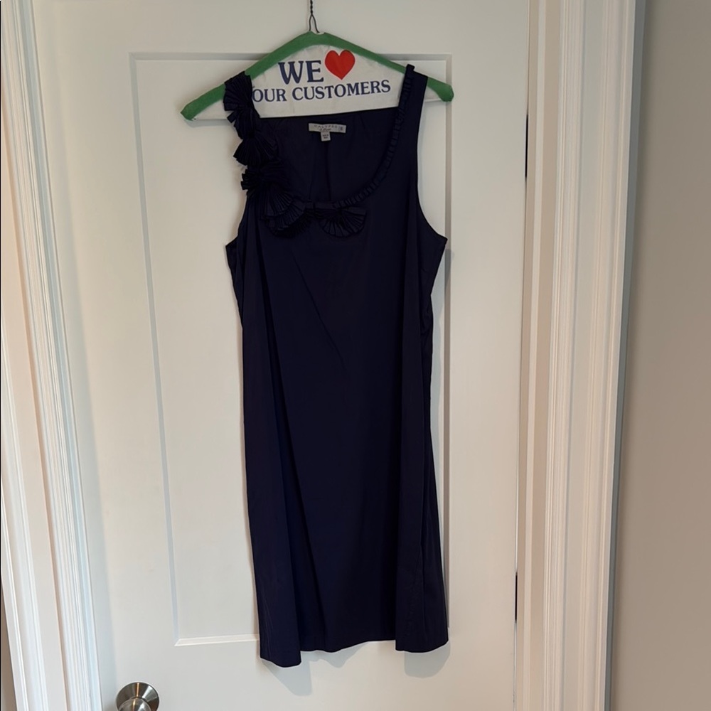 Elegant Navy Blue Dress